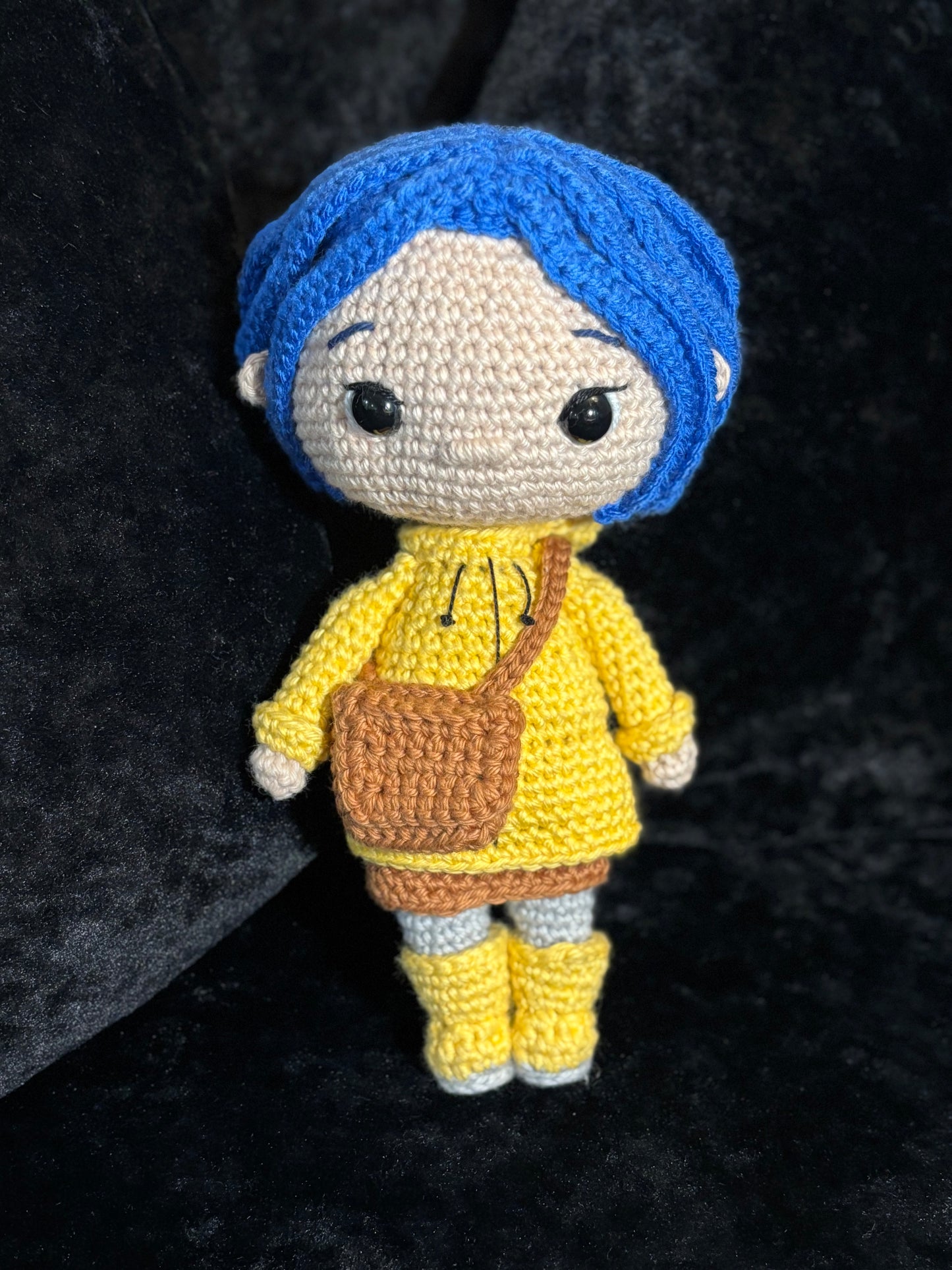 Coraline Amigurumi Doll – Handmade Gift