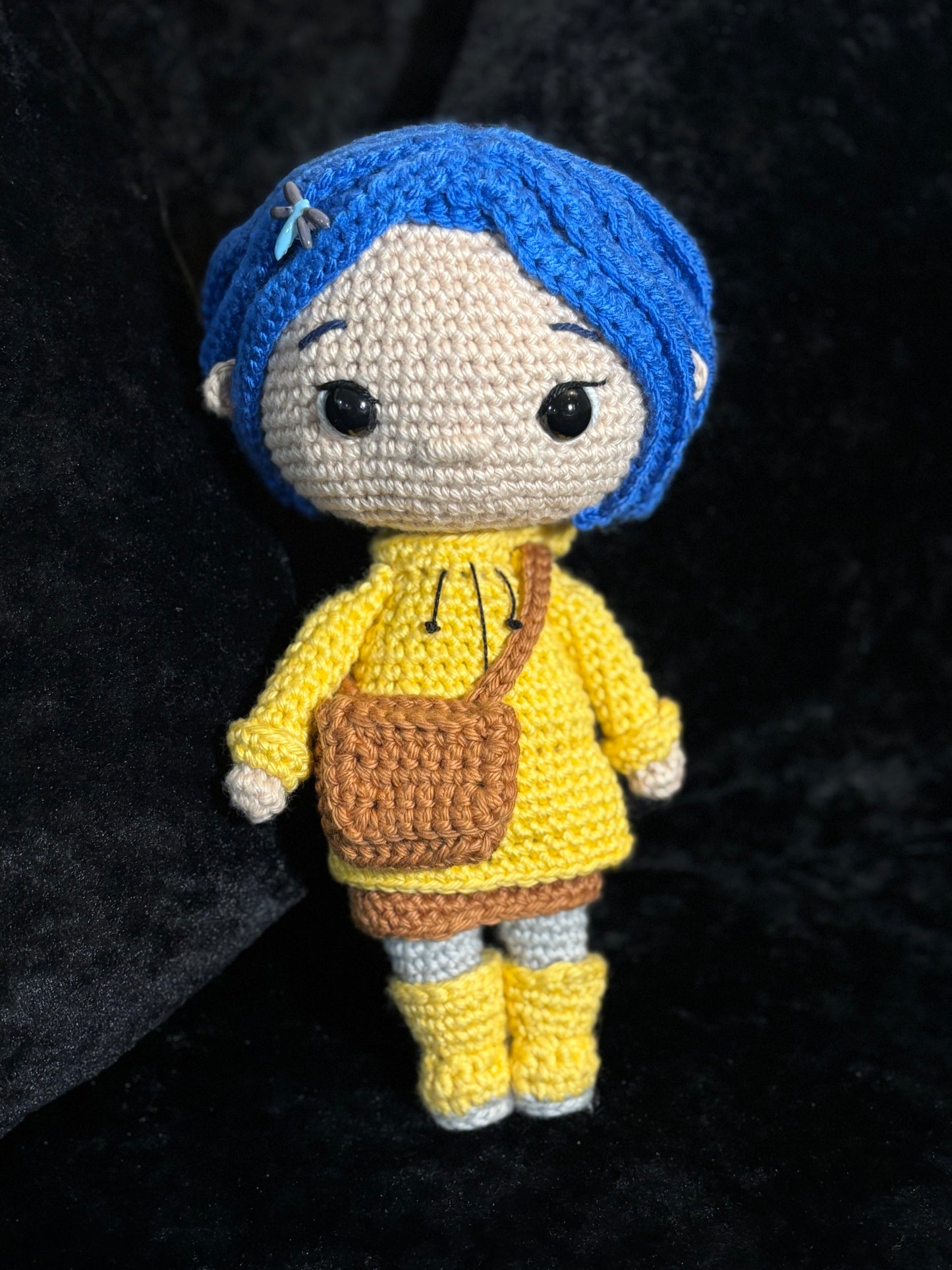 Coraline Amigurumi Doll – Handmade Gift