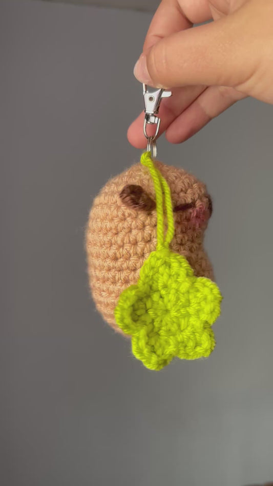 Capybara Keychain